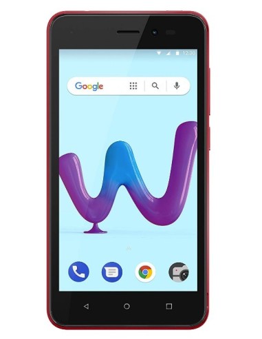 Wiko SUNNY3 12,7 cm (5") SIM doble Android 8.0 3G MicroUSB 0,512 GB 8 GB 2000 mAh Cereza, Rojo