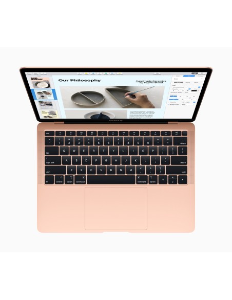 Apple MacBook Air Portátil 33,8 cm (13.3") 2560 x 1600 Pixeles 8ª generación de procesadores Intel® Core™ i5 8 GB LPDDR3-SDRAM