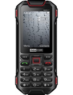MaxCom Strong MM917 6,1 cm (2.4") 124 g Negro Teléfono para personas mayores