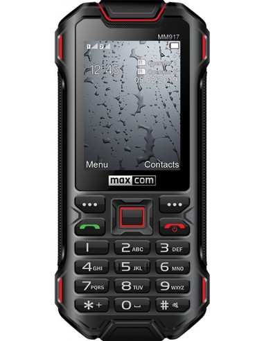 MaxCom Strong MM917 6,1 cm (2.4") 124 g Negro Teléfono para personas mayores