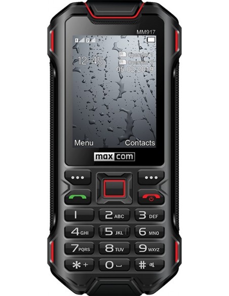 MaxCom Strong MM917 6,1 cm (2.4") 124 g Negro Teléfono para personas mayores