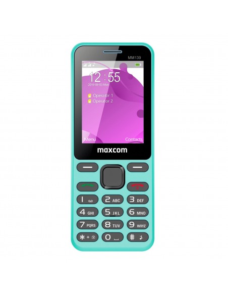 MaxCom Classic MM136 6,1 cm (2.4") 73 g Turquesa Característica del teléfono