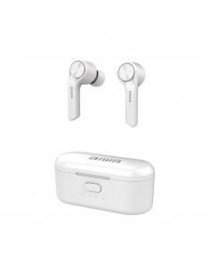 Aiwa ESP-350WT Auriculares Dentro de oído Bluetooth Blanco