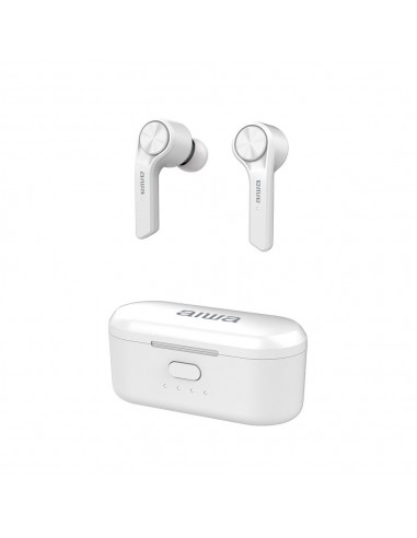Aiwa ESP-350WT Auriculares Dentro de oído Bluetooth Blanco