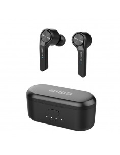 Aiwa ESP-350BK Auriculares Dentro de oído Bluetooth Negro