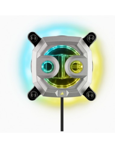 Corsair Hydro XC7 RGB Procesador Bloque de agua Plata 1 pieza(s)