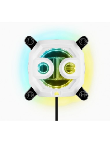 Corsair Hydro XC7 RGB Procesador Bloque de agua Blanco 1 pieza(s)