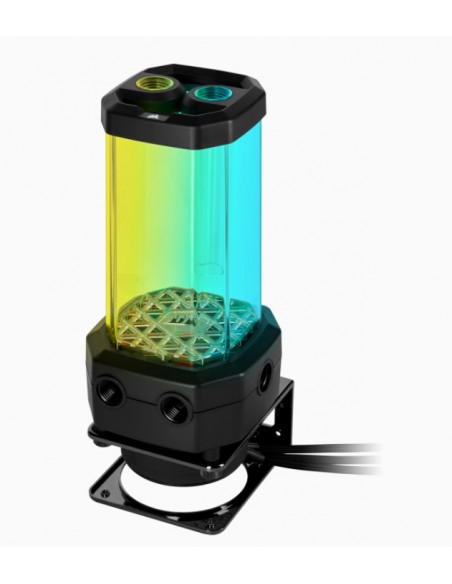 Corsair Hydro XD5 RGB Carcasa del ordenador Unidad combinada de bomba-depósito Negro 1 pieza(s)
