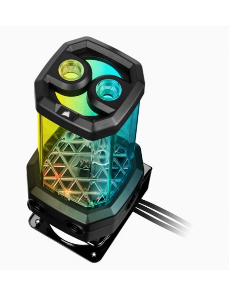Corsair Hydro XD5 RGB Carcasa del ordenador Unidad combinada de bomba-depósito Negro 1 pieza(s)