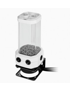 Corsair Hydro XD5 RGB Carcasa del ordenador Unidad combinada de bomba-depósito Blanco 1 pieza(s)