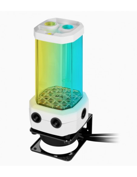 Corsair Hydro XD5 RGB Carcasa del ordenador Unidad combinada de bomba-depósito Blanco 1 pieza(s)