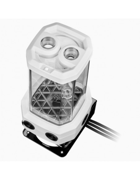 Corsair Hydro XD5 RGB Carcasa del ordenador Unidad combinada de bomba-depósito Blanco 1 pieza(s)
