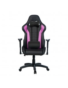 Cooler Master Caliber R1 Silla para videojuegos de PC Negro, Púrpura