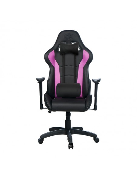 Cooler Master Caliber R1 Silla para videojuegos de PC Negro, Púrpura