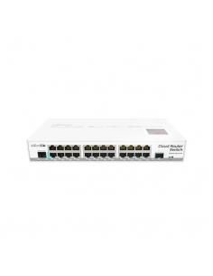 HUB SWITCH 24 PTOS MIKROTIK CRS125-24G-1SIN 24xGIGABIT + 1x - Imagen 1