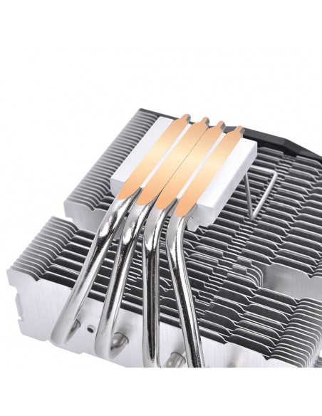 Thermaltake Toughair 110 Procesador Enfriador 12 cm Negro, Plata