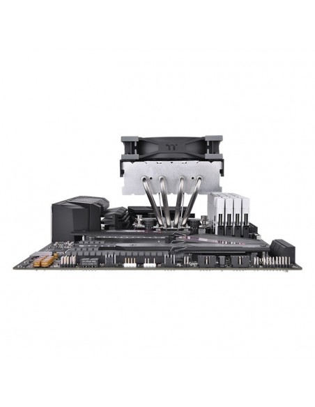 Thermaltake Toughair 110 Procesador Enfriador 12 cm Negro, Plata