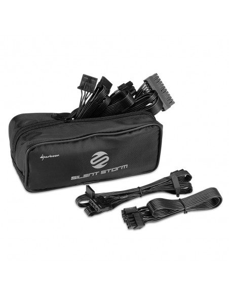 Sharkoon SilentStorm SFX Gold unidad de fuente de alimentación 500 W 20+4 pin ATX Negro