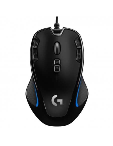 Logitech G G300s ratón Ambidextro USB tipo A Óptico 2500 DPI