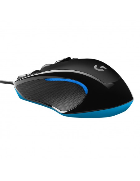 Logitech G G300s ratón Ambidextro USB tipo A Óptico 2500 DPI