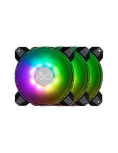 VENT 140X140 IN WIN SATURN ASN140 PACK 3UDS ARGB 1400RPM/4P - Imagen 1