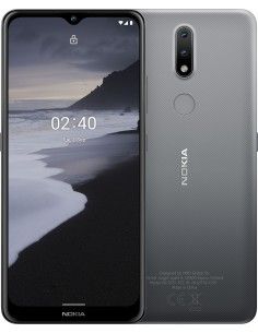 Nokia 2.4 16,5 cm (6.5") SIM doble Android 10.0 4G MicroUSB 3 GB 64 GB 4500 mAh Carbón vegetal