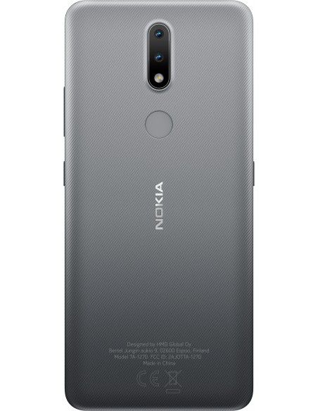 Nokia 2.4 16,5 cm (6.5") SIM doble Android 10.0 4G MicroUSB 3 GB 64 GB 4500 mAh Carbón vegetal