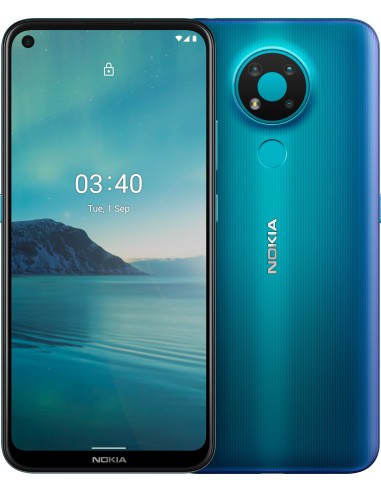 Nokia 3.4 16,2 cm (6.39") Android 10.0 4G USB Tipo C 4 GB 64 GB 4000 mAh Azul