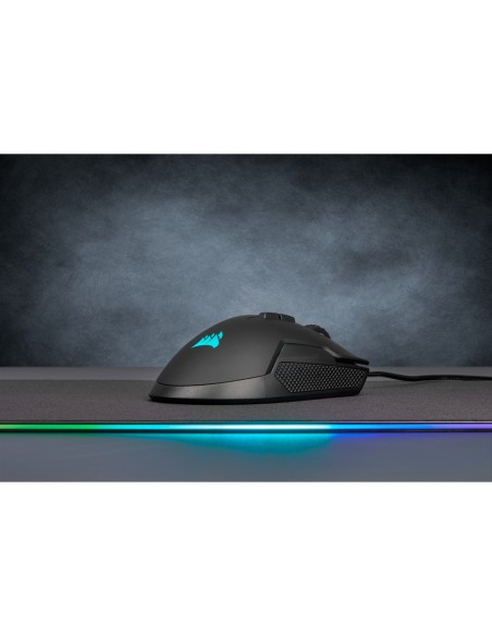 Corsair GLAIVE RGB PRO ratón mano derecha USB tipo A Óptico 18000 DPI