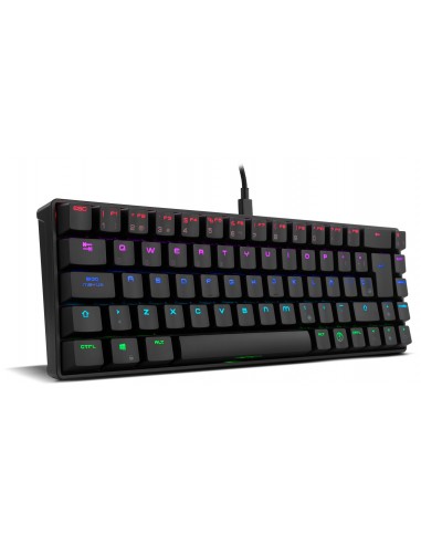 Ozone Tactical teclado USB + Bluetooth Negro