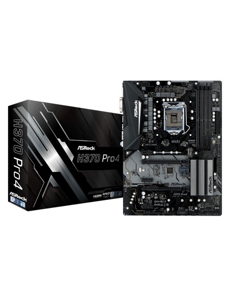 Asrock H370 Pro4 Intel® H370 LGA 1151 (Zócalo H4) ATX