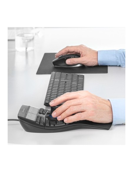 3Dconnexion SpaceMouse Enterprise Kit 2 ratón mano derecha RF Wireless+USB Type-A