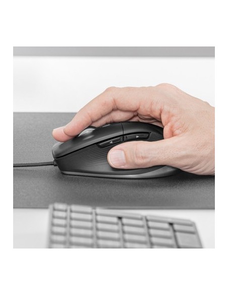 3Dconnexion CadMouse Pro ratón mano derecha USB tipo A