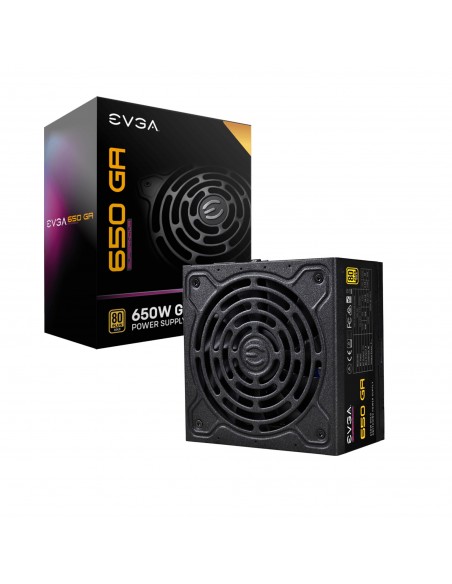EVGA SuperNOVA 650 GA unidad de fuente de alimentación 650 W 24-pin ATX ATX Negro