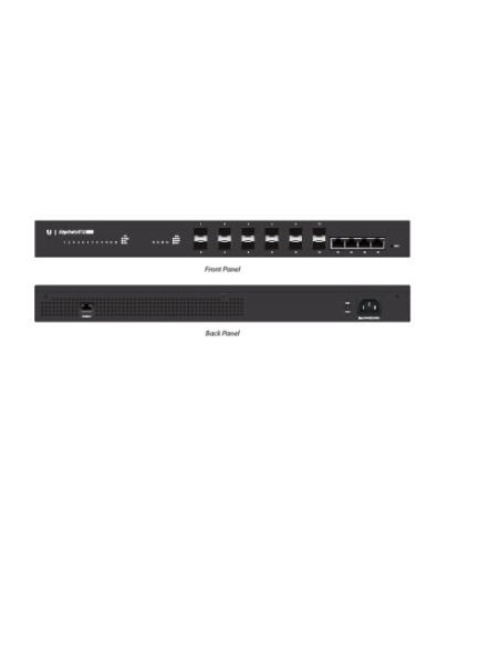 Ubiquiti Networks ES-12F switch Gestionado L2 L3 Gigabit Ethernet (10 100 1000) Energía sobre Ethernet (PoE) Negro