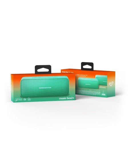 Energy Sistem Music Box 2+ Mint Altavoz portátil estéreo Menta 6 W