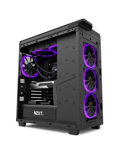 NZXT Aer RGB Carcasa del ordenador Ventilador 12 cm Negro