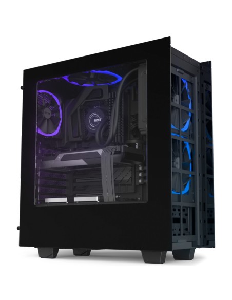 NZXT Aer RGB Carcasa del ordenador Ventilador 14 cm Negro