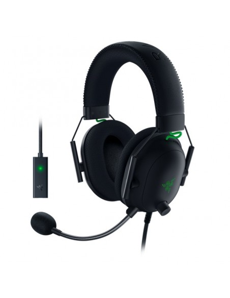 Razer Blackshark V2 Auriculares Diadema Conector de 3,5 mm Negro, Verde