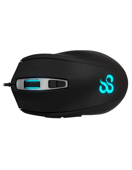 Newskill Gaming Newskill Helios - para Gaming RGB (10000 dpi) Color Negro ratón Ambidextro USB Óptico