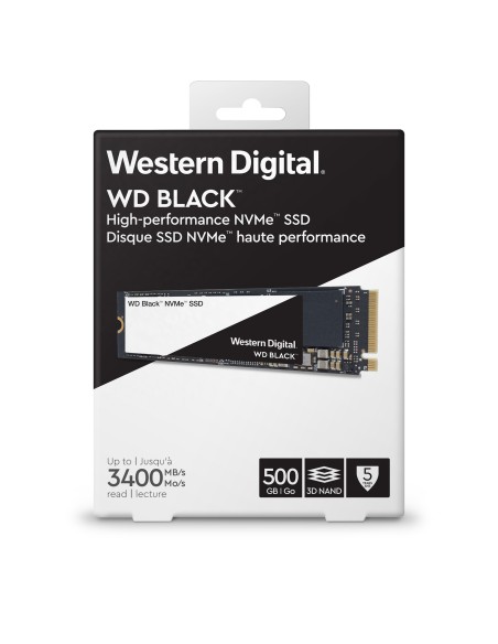 Western Digital WDS500G2X0C unidad de estado sólido M.2 500 GB PCI Express 3.0 NVMe