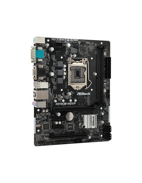 Asrock H310CM-HDVP Intel® H310 LGA 1151 (Zócalo H4) micro ATX