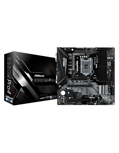 Asrock B360M Pro4 Intel® B360 LGA 1151 (Zócalo H4) micro ATX