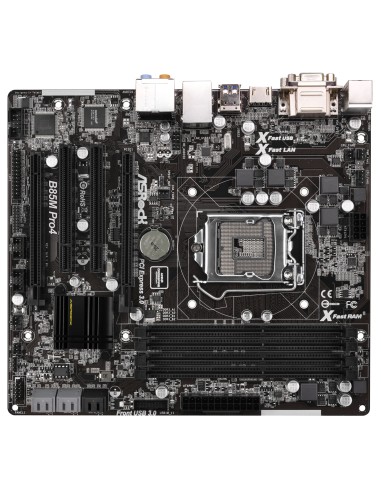 Asrock B85M Pro4 Intel® B85 LGA 1150 (Zócalo H3) micro ATX