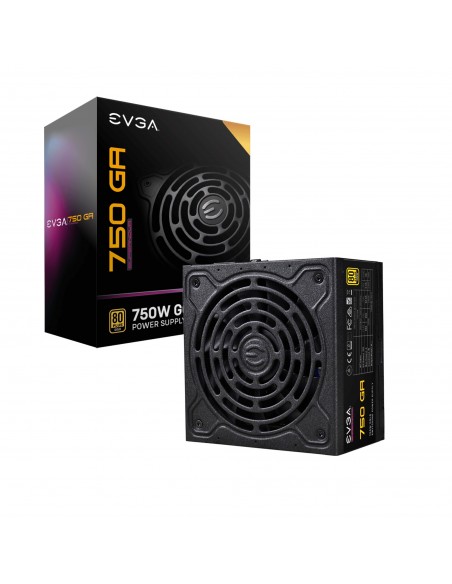 EVGA SuperNOVA 5750 GA unidad de fuente de alimentación 750 W 24-pin ATX ATX Negro