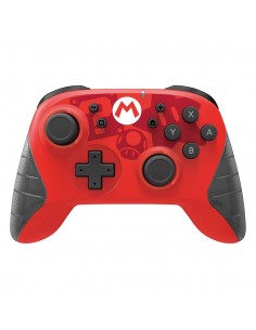 FLASHPOINT 617250 mando y volante Negro, Rojo Bluetooth Gamepad Analógico Digital Nintendo Switch