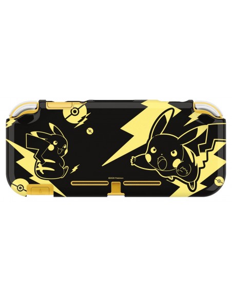 Hori Duraflexi Protector Funda protectora rígida Nintendo Termoplástico de poliuretano (TPU) Negro, Oro