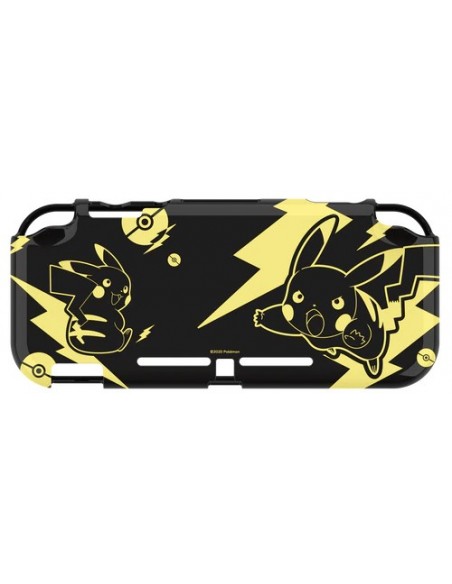 Hori Duraflexi Protector Funda protectora rígida Nintendo Termoplástico de poliuretano (TPU) Negro, Oro