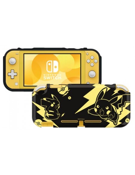Hori Duraflexi Protector Funda protectora rígida Nintendo Termoplástico de poliuretano (TPU) Negro, Oro