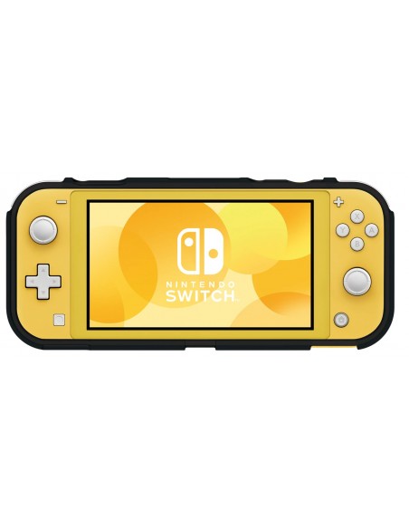 Hori Duraflexi Protector Funda protectora rígida Nintendo Termoplástico de poliuretano (TPU) Negro, Oro
